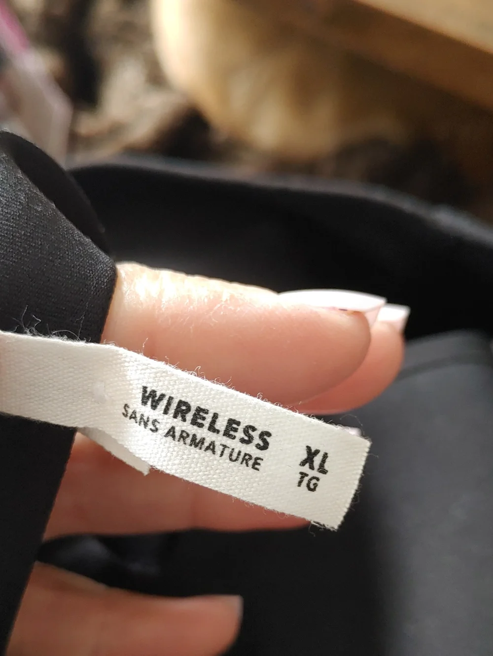 NWT Black XL Smoothez Aerie Super Soft Padded Wirefree bra